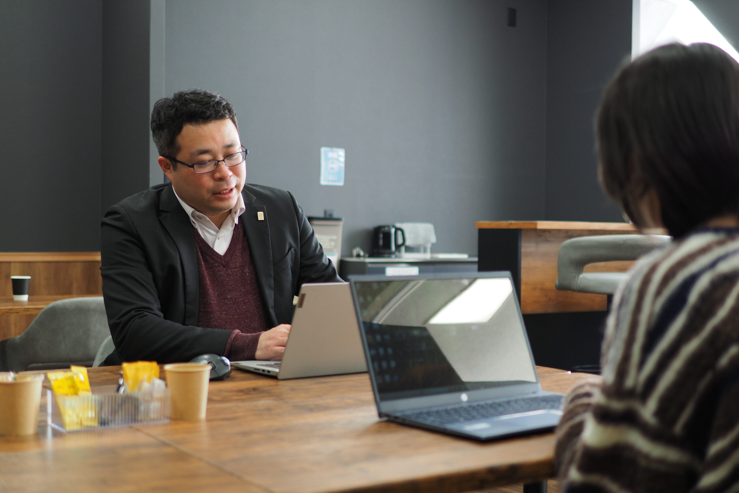 カフェより安心して作業できる、プライベートな作業環境