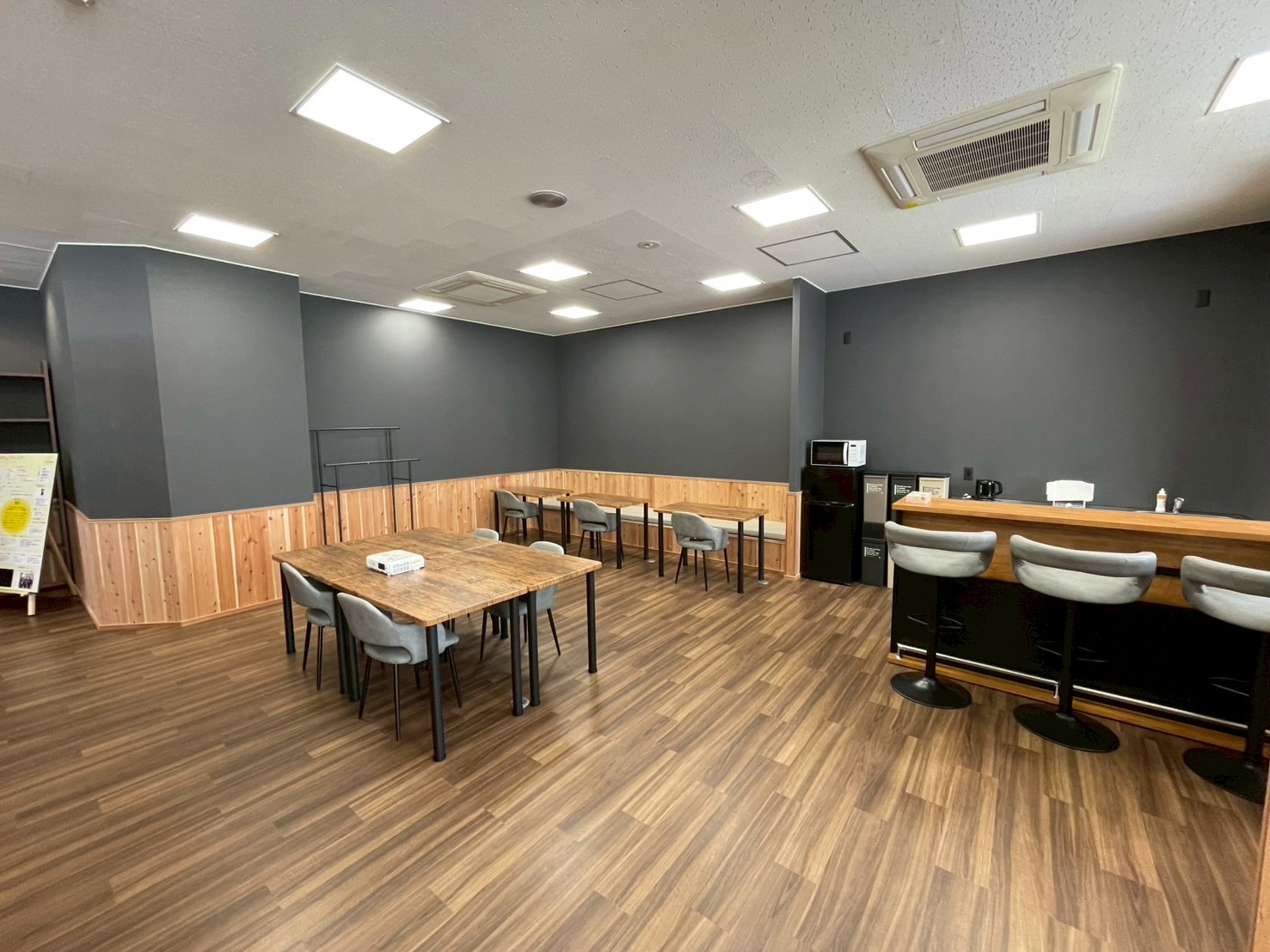 余白を意識した広々空間